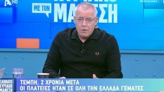 Έριξε τα «βέλη» του για τα Τέμπη ο Νίκος Μάνεσης: «Να φοβάστε όλοι τον ελληνικό λαό»