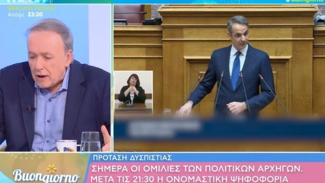 «Δίκασε» ξανά ο Ανδρέας Μικρούτσικος: «Φιλιά στον Μιχαλολιάκο…»
