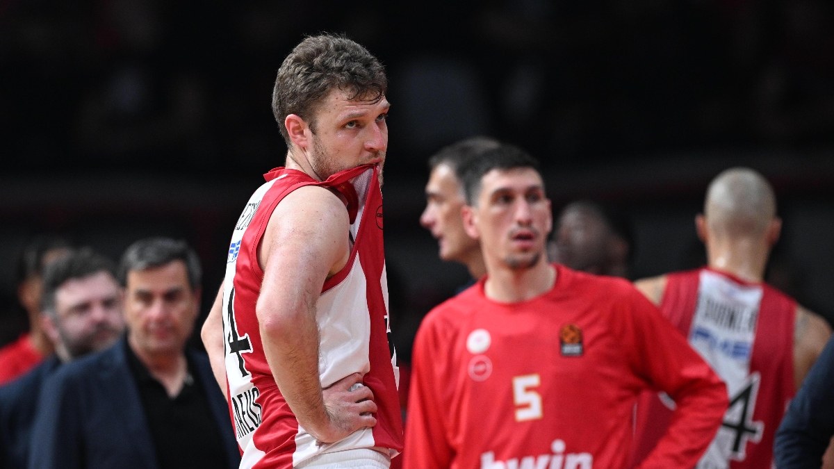 Ολυμπιακός – Μονακό 77-80: Τρίτη σερί ήττα και «αιωρείται» η πρωτιά