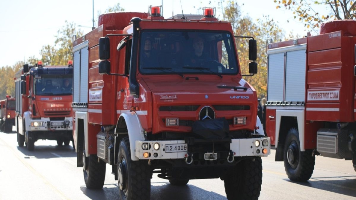Σε εξέλιξη πυρκαγιά σε δασική περιοχή στο Κοκκάρι της Σάμου