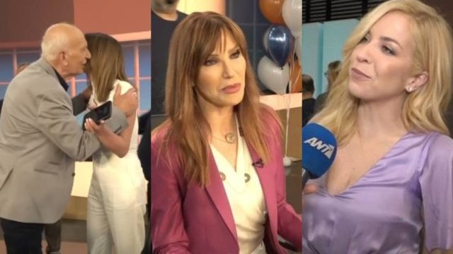 Backstage στιγμιότυπα από τη σημερινή εκπομπή του Γιώργου Παπαδάκη: Η μεγάλη συγκίνηση και το… «πακέτο» (video)