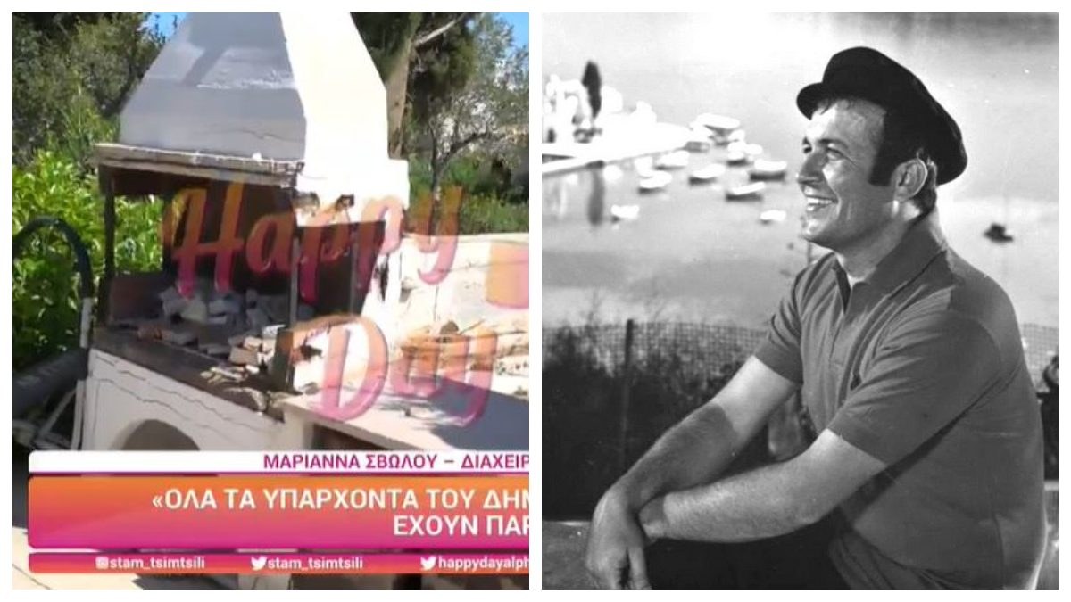 Σπιταρόνα με μεγάλο κήπο: Αυτό ήταν το σπίτι του Δημήτρη Παπαμιχαήλ στο Πόρτο Ύδρα