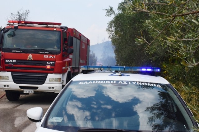 Πυρκαγιά στον Αρχάγγελο Λακωνίας – Ήχησε το 112