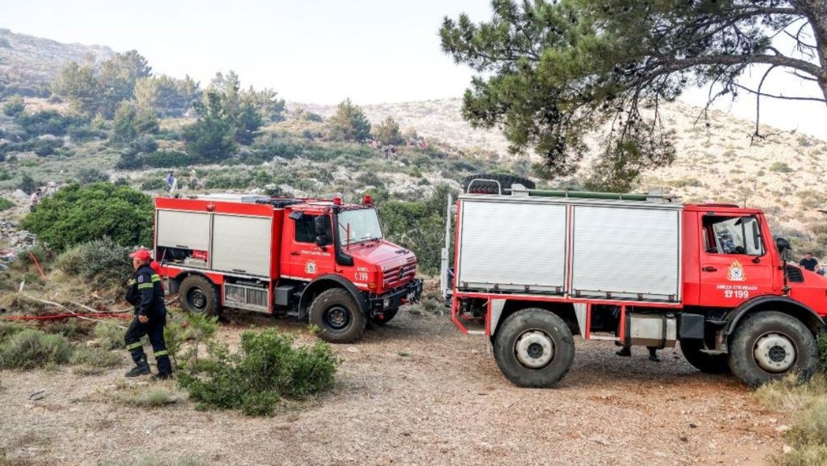 Φωτιά στον Βόλο: Δύο ενεργά μέτωπα σε Στεφανοβίκειο και Ριζόμυλο