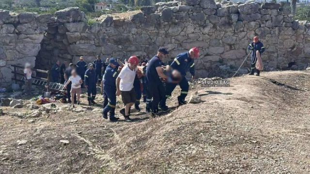 Αργολίδα: Τουρίστας έπεσε σε πηγάδι στην Αρχαία Τίρυνθα – Επιχείρηση διάσωσης από πυροσβεστική και εθελοντές