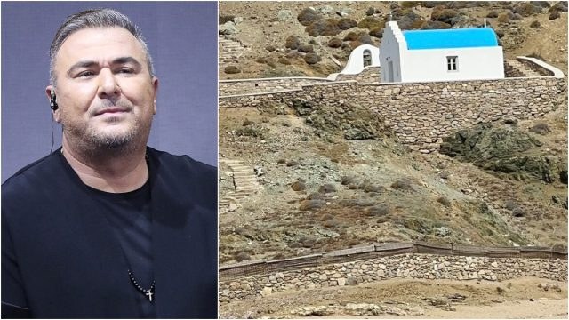 Αντώνης Ρέμος: Γκρεμίζεται το εκκλησάκι στη βίλα του στη Μύκονο – Από το μπάζωμα στην κατεδάφιση