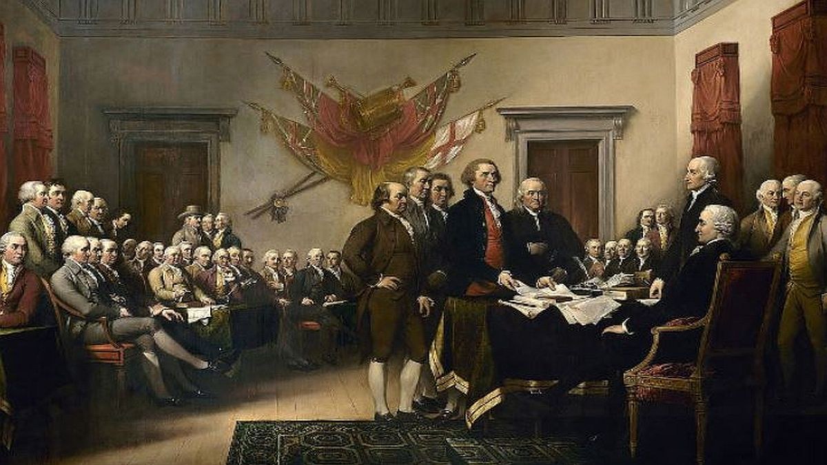 Σαν σήμερα, 04 Ιουλίου 1776: Ο Τόμας Τζέφερσον διαβάζει τη Διακήρυξη της Ανεξαρτησίας των ΗΠΑ
