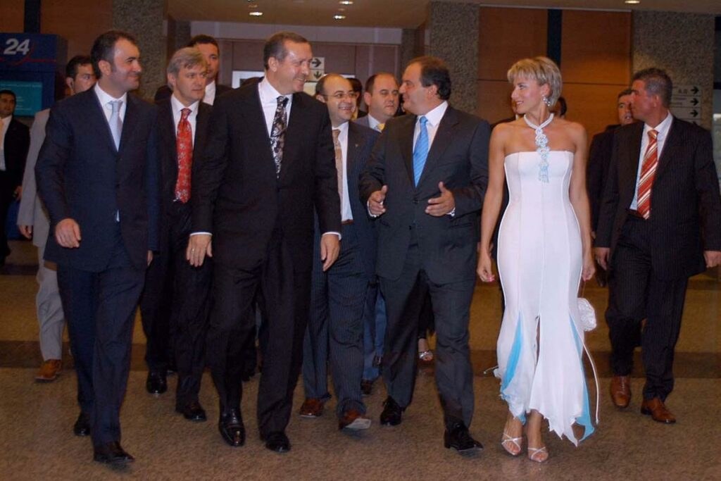 Καραμανλής Ερντογάν κουμπαριά