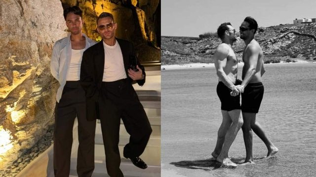 Δημήτρης Γιαννέτος: Καλοκαιρινές στιγμές στη Μύκονο με τον αρραβωνιαστικό του