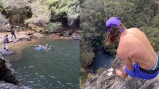 Ανατριχίλα στην Αυστραλία: 21χρονος έπεσε από τα 42.5 μέτρα για να σπάσει το παγκόσμιο ρεκόρ «βουτιάς θανάτου»