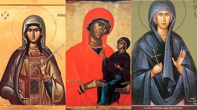 Εορτολόγιο (25/7): Η Εκκλησία τιμά σήμερα την Κοίμηση της Αγίας Άννας και την μνήμη των Οσιών Ευπραξίας και Ολυμπιάδος