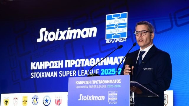 Κλήρωση Stoiximan Super League: Aυτά είναι όλα τα ντέρμπι της περιόδου 2025-26