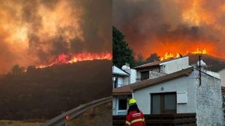 Κόλαση φωτιάς στην Κύπρo: Δύο νεκροί, καμένα σπίτια και διαρκείς εκκενώσεις οικισμών