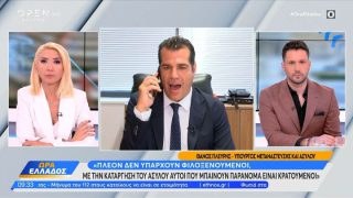 Θάνος Πλεύρης για μεταναστευτικό: «Πλέον δεν υπάρχουν φιλοξενούμενοι, υπάρχουν κρατούμενοι»