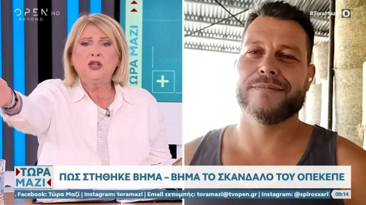 «Πειράχτηκε» η Βούλτεψη με αγρότη για τον ΟΠΕΚΕΠΕ: «Σας θίξαμε το ΠΑΣΟΚ»