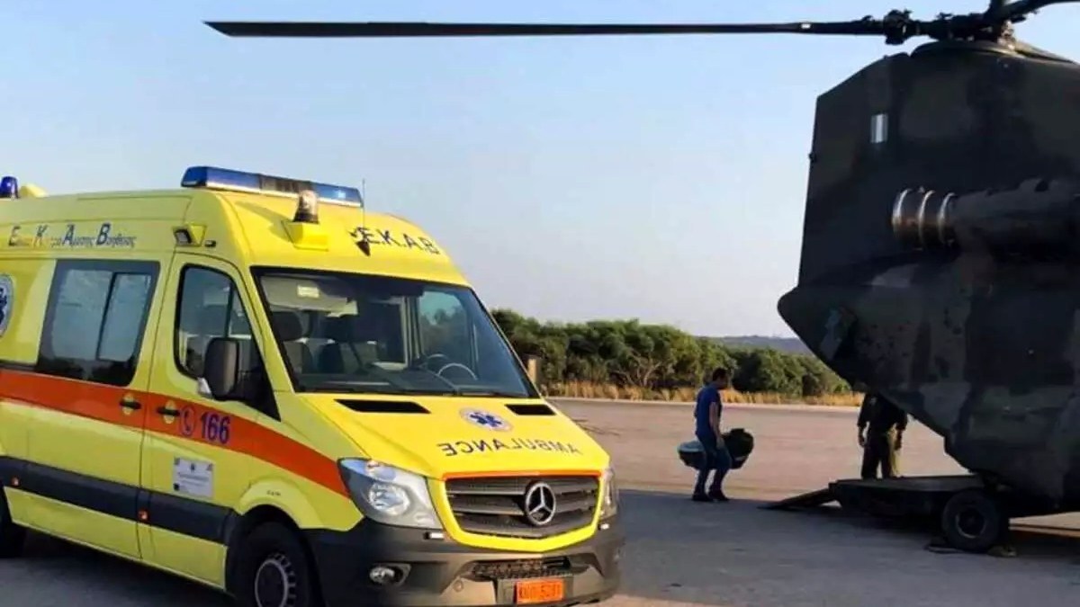 Αεροδιακομιδή 14χρονης στην Πάτρα – Διασωληνωμένη στο Καραμανδάνειο με πρόβλημα στο αναπνευστικό