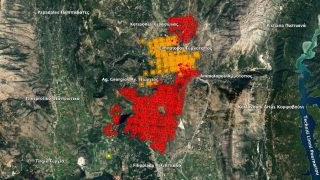 Έτσι εξαπλώθηκε η φωτιά σε Αχαΐα, Χίο και Ζάκυνθο: Οι δορυφορικές εικόνες λένε όλη την αλήθεια