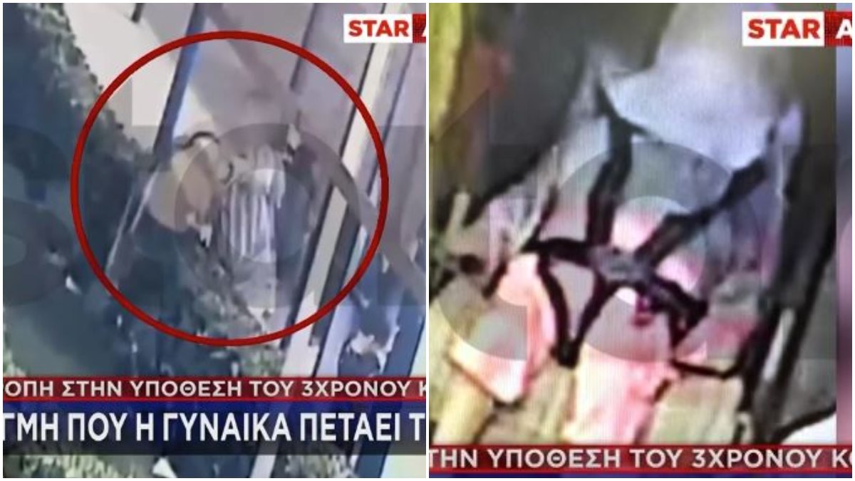 Παλαιό Φάληρο: Βίντεο ντοκουμέντο με τη μυστηριώδη γυναίκα που πετάει το καρότσι