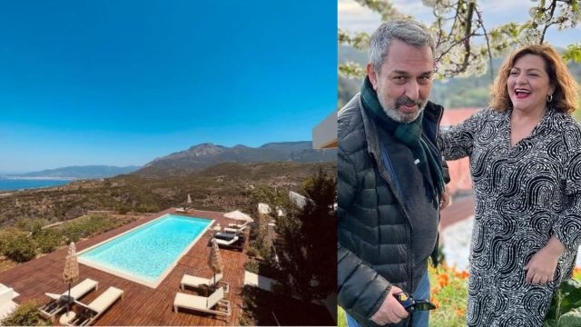 Υπερπολυτελές το ξενοδοχείο της Σταυροπούλου και του Χατζηπαναγιώτη στη Μάνη (Φωτογραφίες)