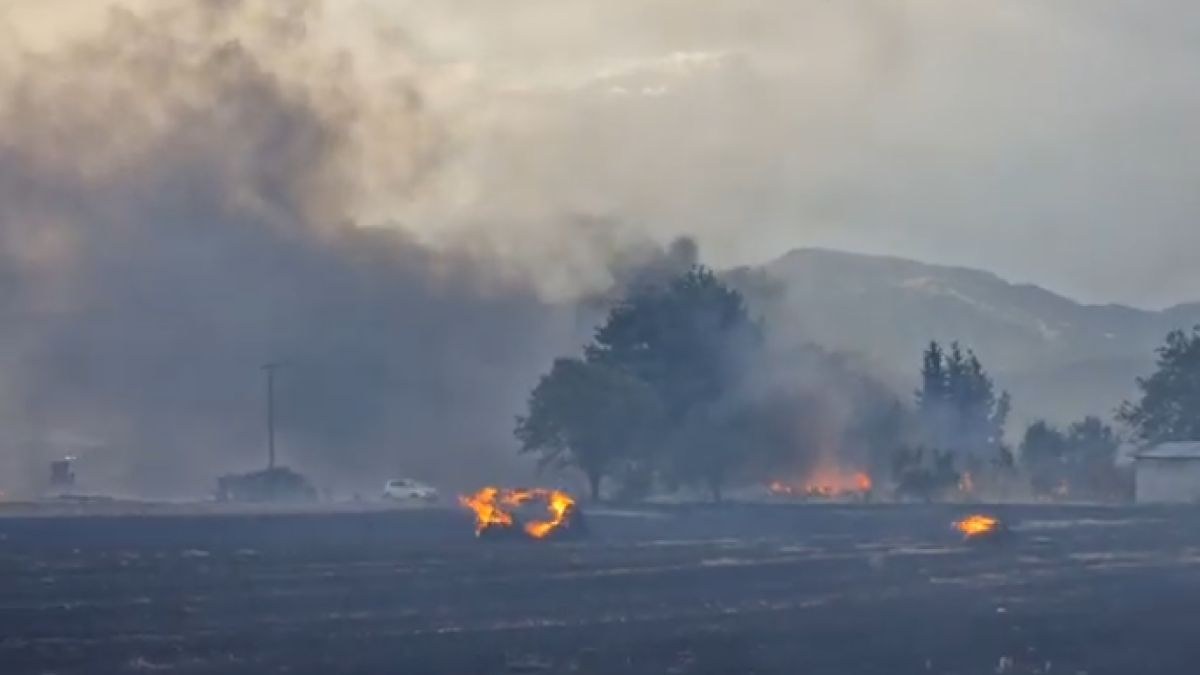 Φωτιά στην Κοζάνη λόγω των κεραυνών – Μεγάλη μάχη για την κατάσβεση