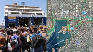 Live η κίνηση 11/08: Ουρές από νωρίς το πρωί στο λιμάνι του Πειραιά – Έξτρα δρομολόγια στα ΚΤΕΛ