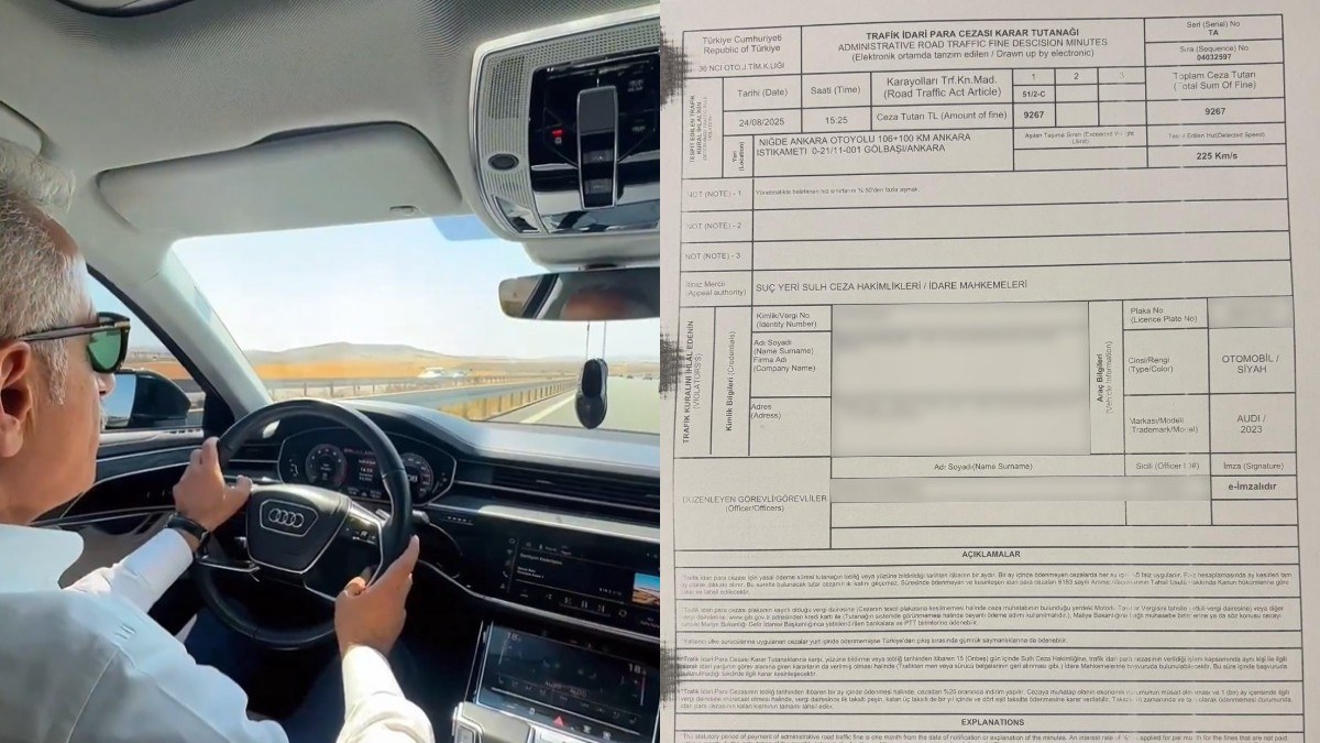 Σάλος στην Τουρκία: Ο υπουργός Μεταφορών έτρεχε με 225 και το έβγαλε βίντεο – Δέχθηκε πρόστιμο