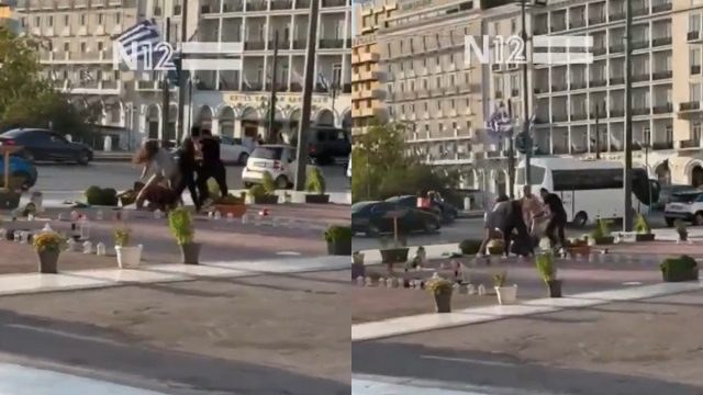 Άγριος καβγάς Ισραηλινών και Παλαιστινίων στο Σύνταγμα: Χρειάστηκε να νοσηλευτούν σε νοσοκομεία