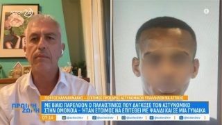 «Απέλαση με συνοπτικές διαδικασίες»: Ο Γιώργος Καλλιακμάνης για τον Παλαιστίνιο που συνελήφθη στο κέντρο της Αθήνας