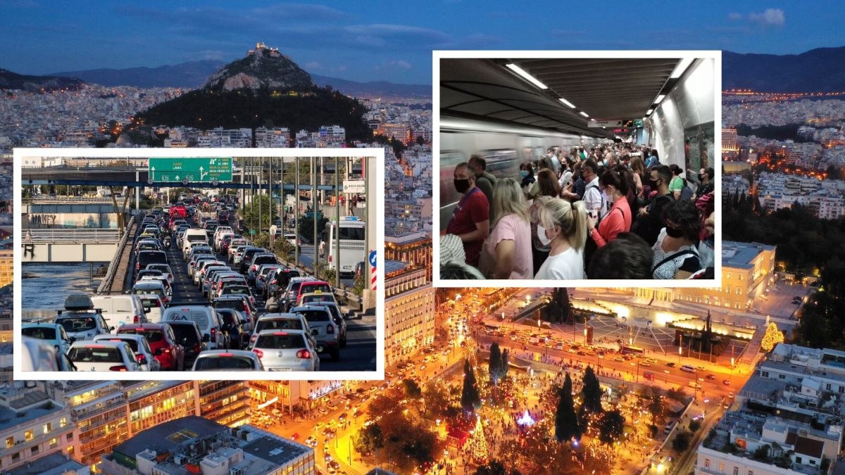 Η Αθήνα «πνίγεται»: Πόσους κατοίκους χωράει η πρωτεύουσα και το αστικό δράμα της ελληνικής επαρχίας