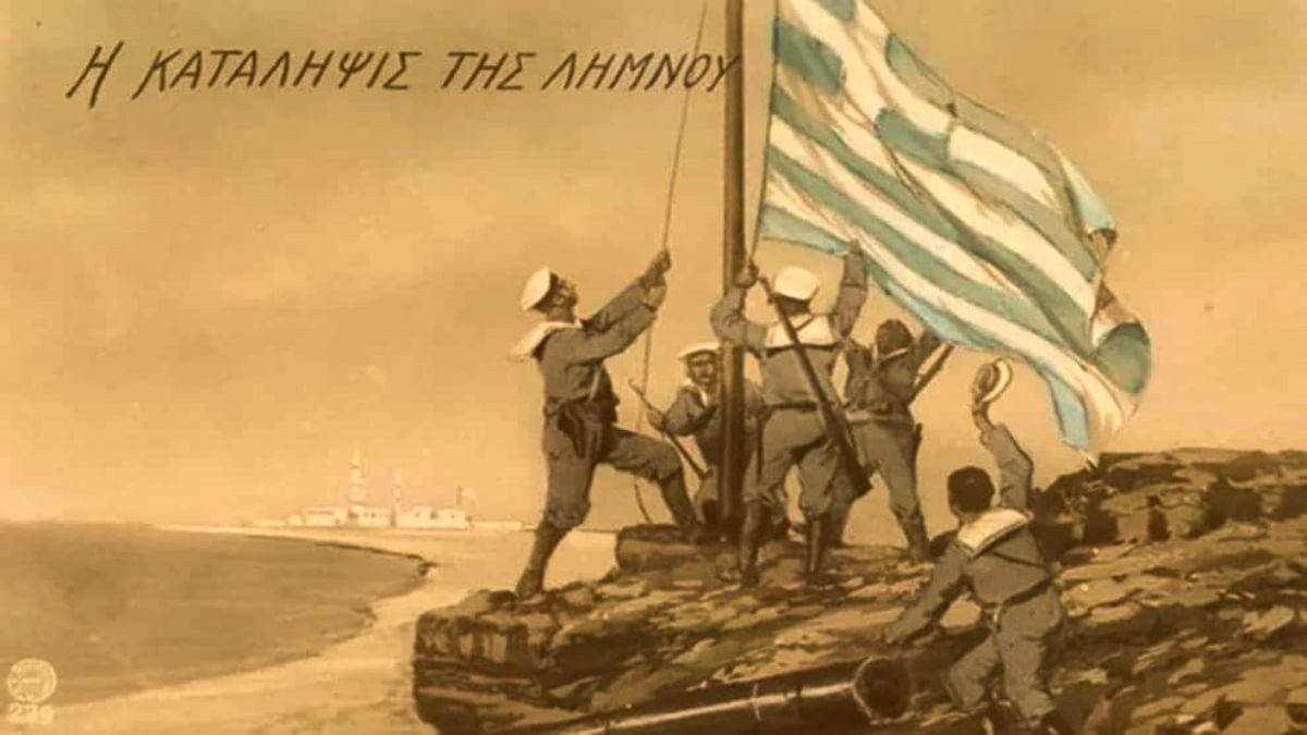8 Οκτωβρίου 1912: Ημέρα-ορόσημο στο Αιγαίο – Ο Κουντουριώτης απελευθερώνει τη Λήμνο και αλλάζει την ιστορία