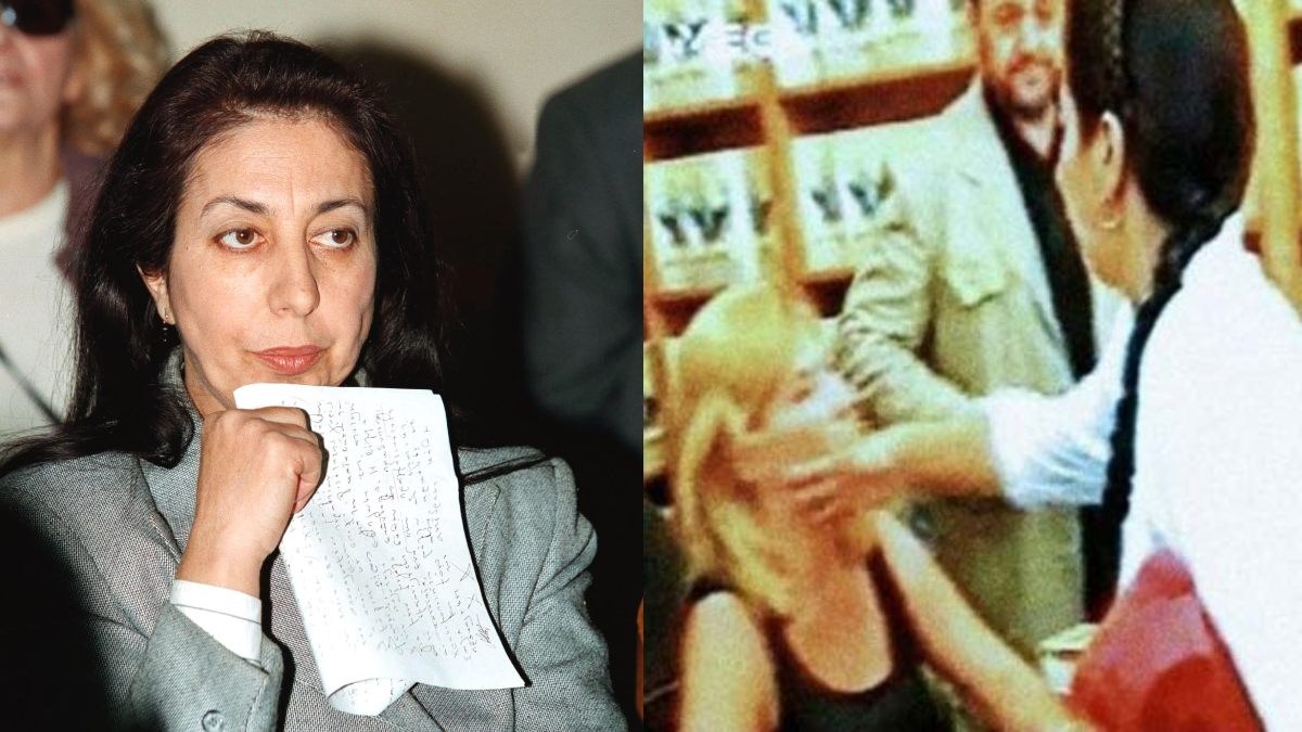 Σαν σήμερα, 10 Οκτωβρίου 1997: Η Νατάσα Αθήνη-Τσούνη χαστουκίζει τη Δήμητρα Λιάνη-Παπανδρέου μπροστά στις κάμερες