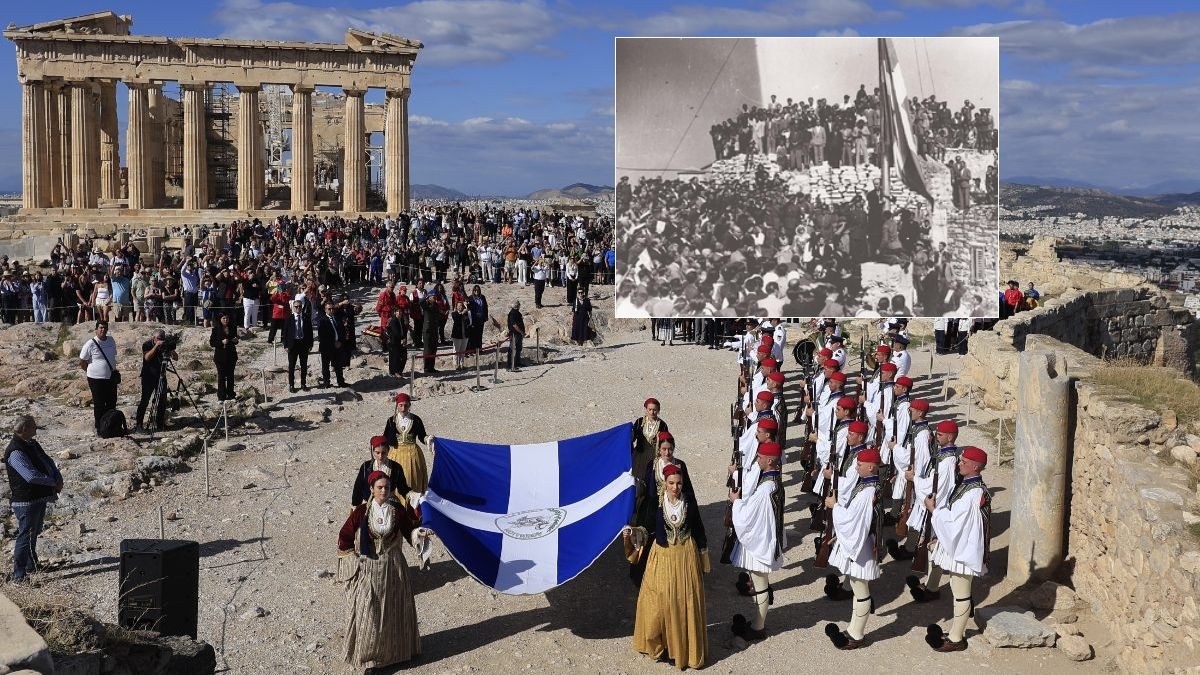 Σαν σήμερα, 12 Οκτωβρίου 1944: Η Αθήνα απελευθερώνεται από τη γερμανική κατοχή – Με λαμπρότητα η 81η επέτειος στην Ακρόπολη