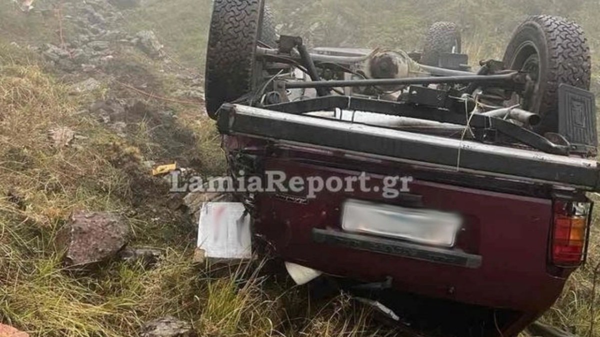 Ευρυτανία: Τζιπ έπεσε σε γκρεμό και τούμπαρε – Τραγικός θάνατος για 75χρονο