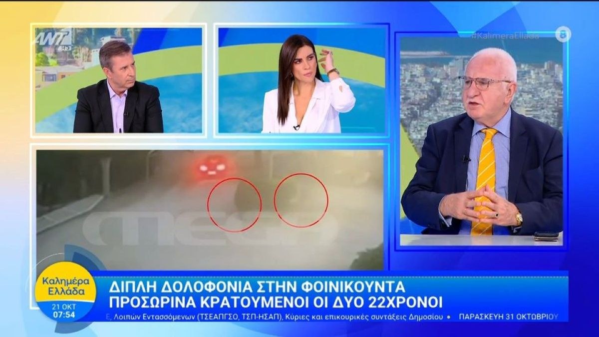 «Το κάδρο είναι μεγάλο και χωράει και άλλα πρόσωπα»: Ο Τσούκαλης για το διπλό φονικό στη Φοινικούντα
