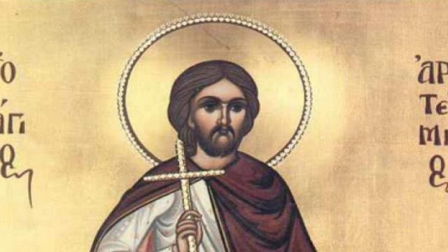 Η Εκκλησία τιμά σήμερα (20/10) τη μνήμη του Αγίου Αρτεμίου του Μεγαλομάρτυρα – Ο ιατρός της κήλης