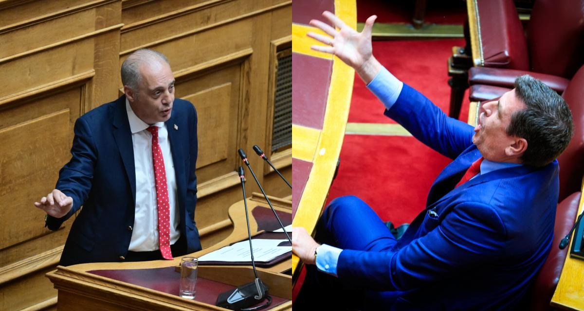 «Σφάχτηκαν» Καιρίδης και Βελόπουλος στη Βουλή: «Φέρε τα λεφτά από τη Γερμανία» – «Ρε καημένο, ούτε βουλευτής δεν θα γίνεις»