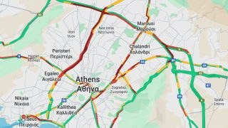 Κίνηση 21/10: Πρωινό μποτιλιάρισμα στους δρόμους της Αθήνας – Προβλήματα σε Κηφισό, Κηφισίας και Αττική Οδό