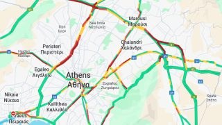 Κίνηση 29/10: Προβλήματα ξανά στους δρόμους της Αθήνας – 20λεπτες καθυστερήσεις στην Αττική Οδό