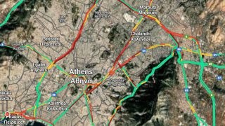 Κίνηση 6/10: Τροχαίο στην Αττική Οδό – Μποτιλιάρισμα χιλιομέτρων στον Κηφισό