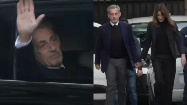 Στη φυλακή ο Νικολά Σαρκοζί: Ξεκινά η 5ετής κάθειρξή του