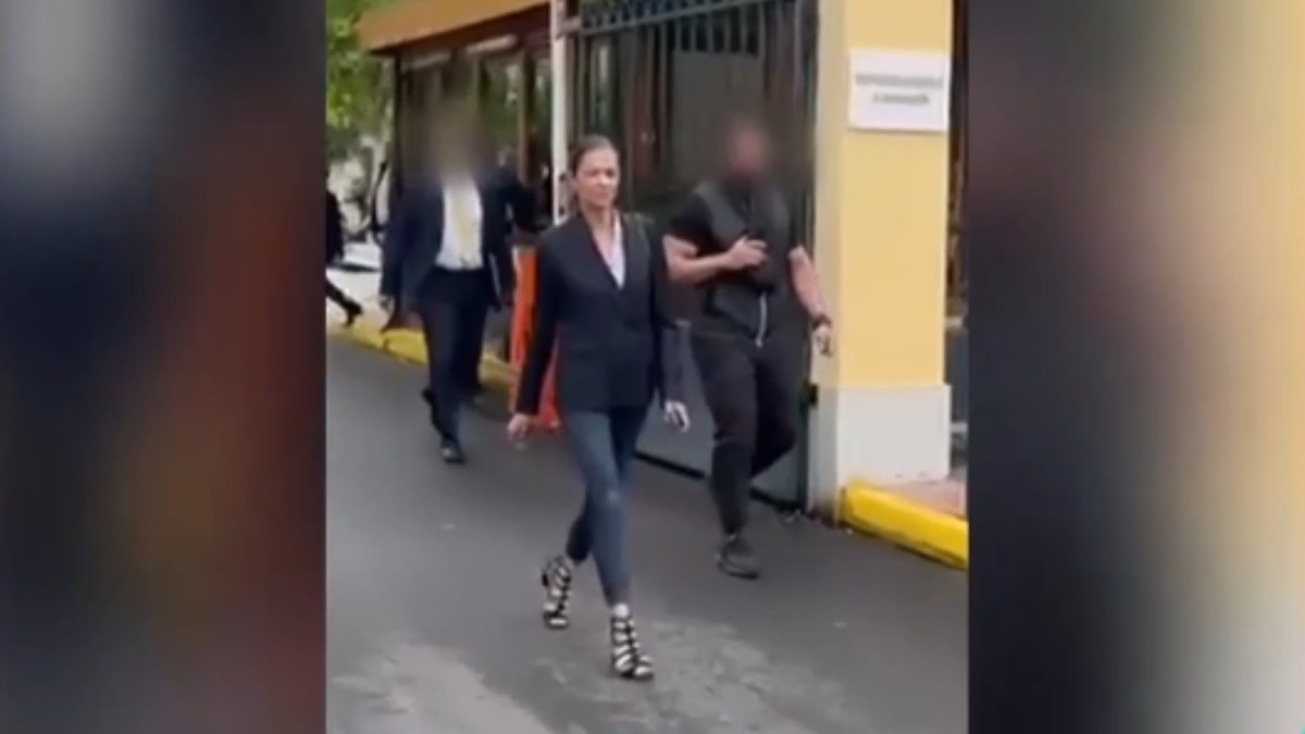 Τζίνα Αλιμόνου: Η στιγμή που φτάνει στο δικαστήριο – 10 μήνες φυλάκιση στον πρώην σύντροφό της