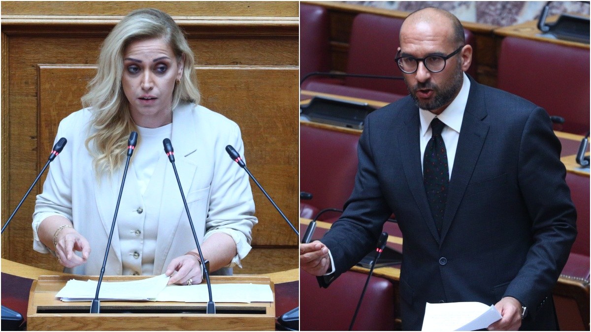 Ραλλία Χρηστίδου σε Κώστα Μπάρκα: «Αν ξαναγελάσεις την ώρα που μιλάω, θα σου σπάσω τα μούτρα»