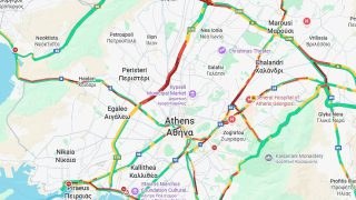 Κίνηση 13/11: Κυκλοφοριακό χάος σε Κηφισό, Κηφισίας, Μεσογείων και Αττική οδό