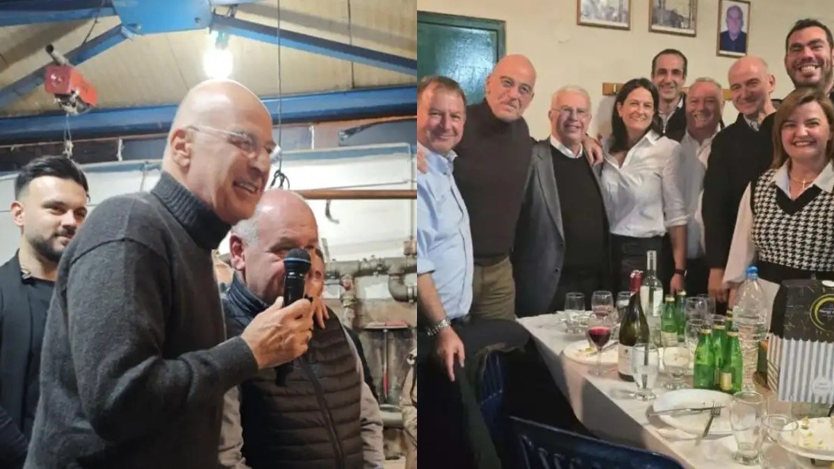 «Γαλάζιο» παραδοσιακό βράσιμο τσίπουρου στη Φλώρινα – Το «παρών» έδωσαν Δένδιας, Κεραμέως, Κέλλας