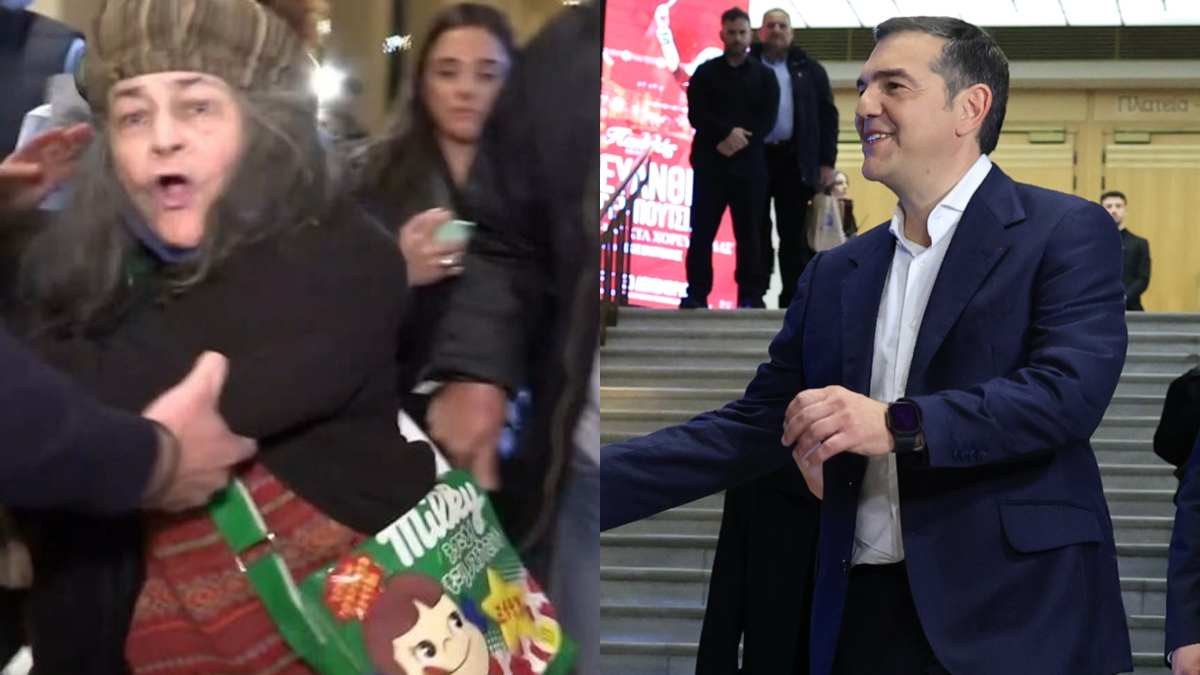 «Προδότη, πούλησες την Μακεδονία»: Show της Ελένης Λουκά στην παρουσίαση βιβλίου του Αλέξη Τσίπρα (video)