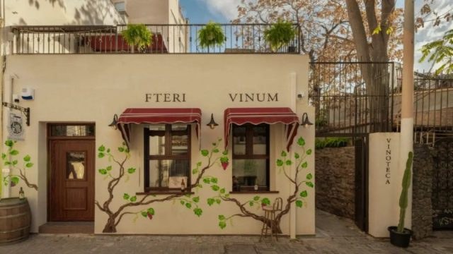 Fteri Vinum Vinoteca: Uncork the magic σε ένα νεοκλασικό οινικό «καταφύγιο» στου Ψυρρή