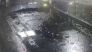 Θεσσαλονίκη: Βίντεο ντοκουμέντο από τη στιγμή της έκρηξης σε τράπεζα στον Εύοσμο