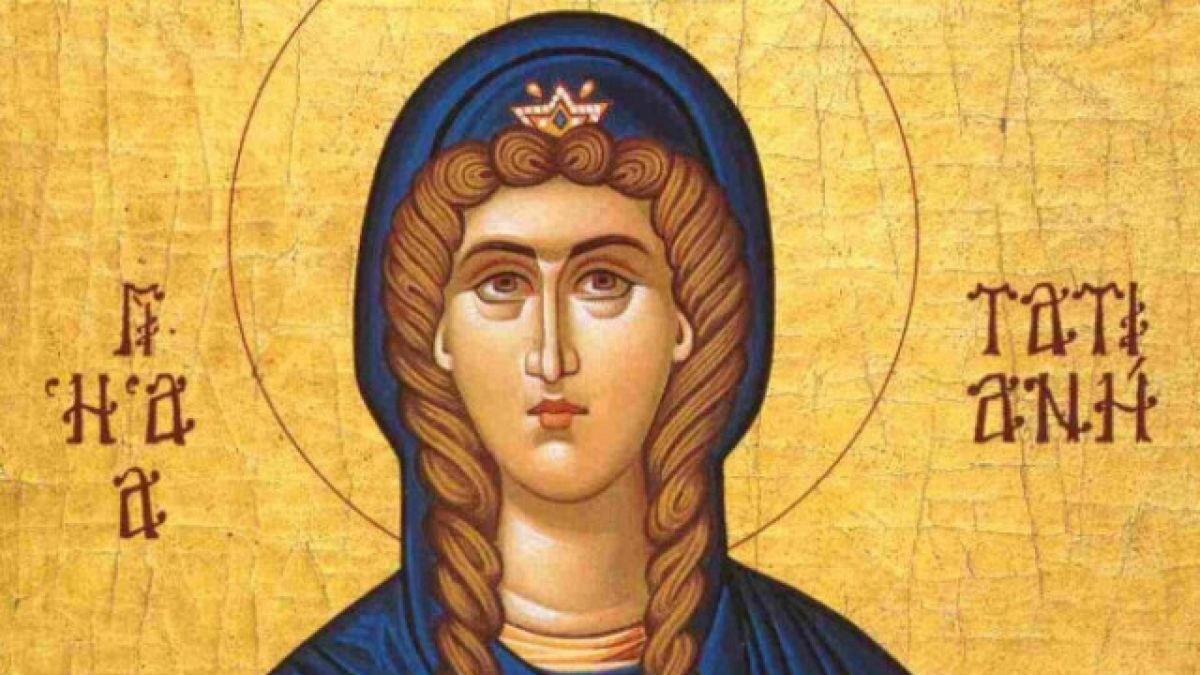 Αγία Τατιανή εικονιζόμενη σε αγιογραφία, Μεγαλομάρτυρας της Ορθόδοξης Εκκλησίας