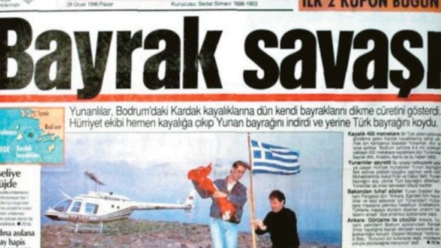 Ίμια: Τι απέγινε η ελληνική σημαία και ο Τούρκος δημοσιογράφος που την κατέβασε