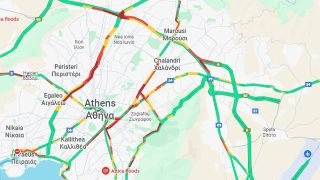 Κίνηση 23/1: Μεγάλο μποτιλιάρισμα στον Κηφισό – Ποιοι δρόμοι είναι κλειστοί έως τις 15:00
